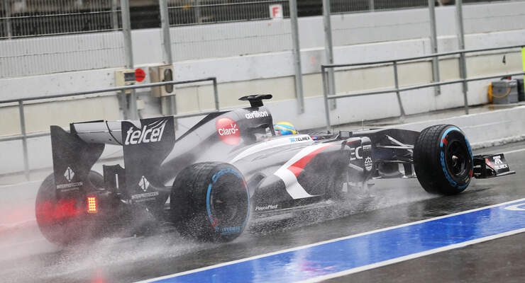 Esteban Gutierrez - Sauber - Formel 1 - Test - Barcelona - 22. Februar 2013