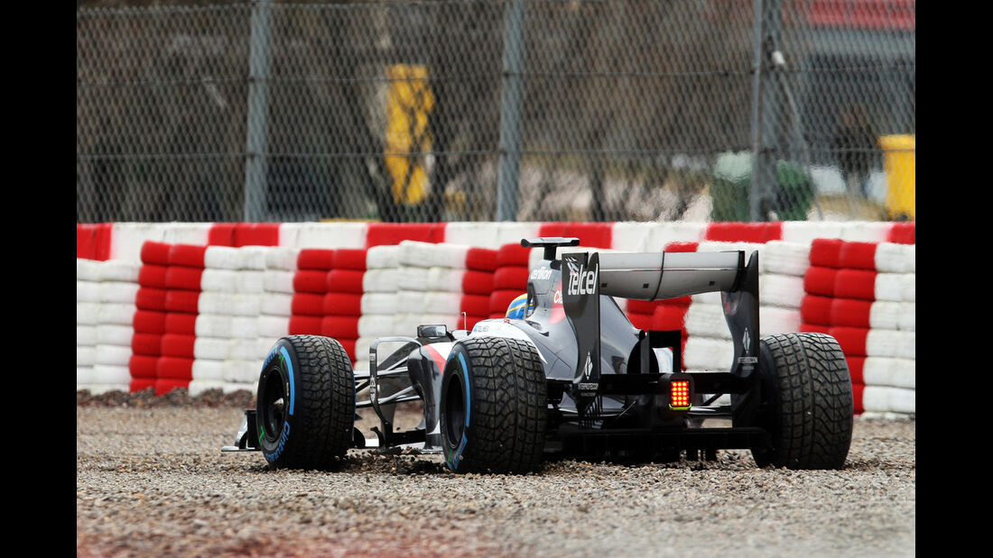 Esteban Gutierrez - Sauber - Formel 1 - Test - Barcelona - 28. Februar 2013