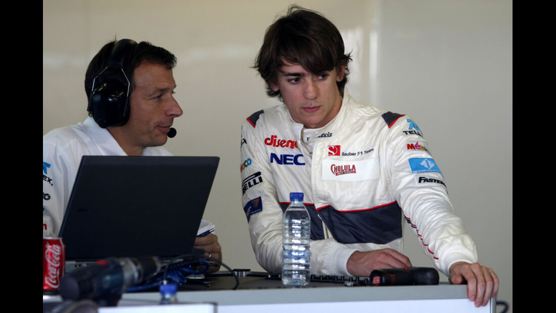Esteban Gutierrez - Sauber - Young Driver Test - Abu Dhabi - 17.11.2011