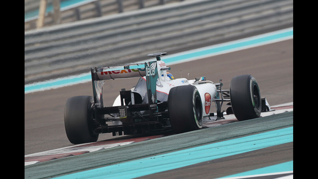 Esteban Gutierrez - Sauber - Young Driver Test - Abu Dhabi - 8. November 2012