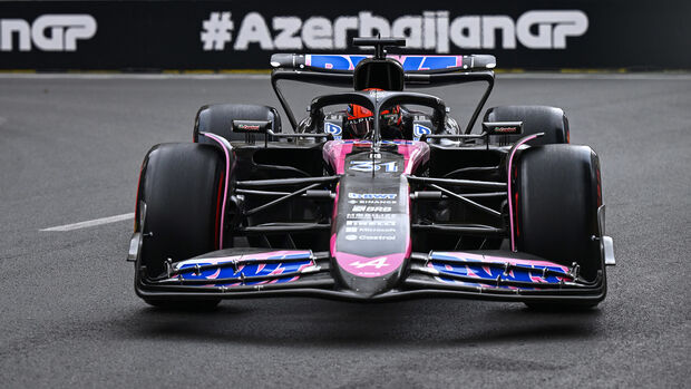 Esteban Ocon  - Alpine - Formel 1 - GP Aserbaidschan - Baku - 14. September 2024