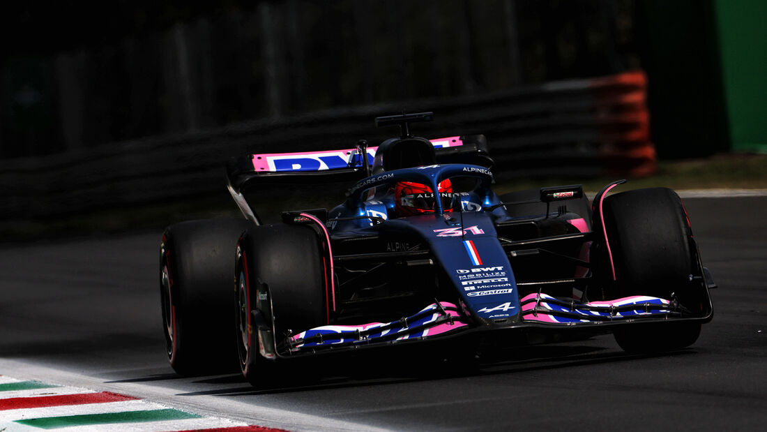 Esteban Ocon - Alpine - Formel 1 - GP Italien - Monza - 1. September 2023