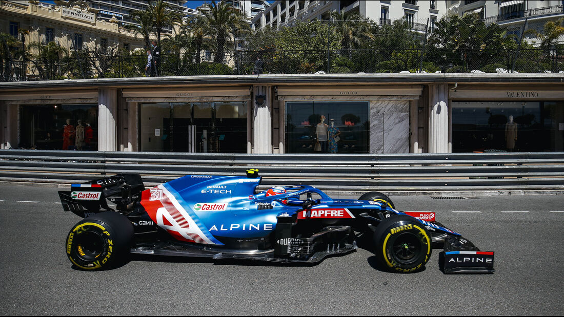 Esteban Ocon - Alpine - Formel 1 - GP Monaco - 20. Mai 2021