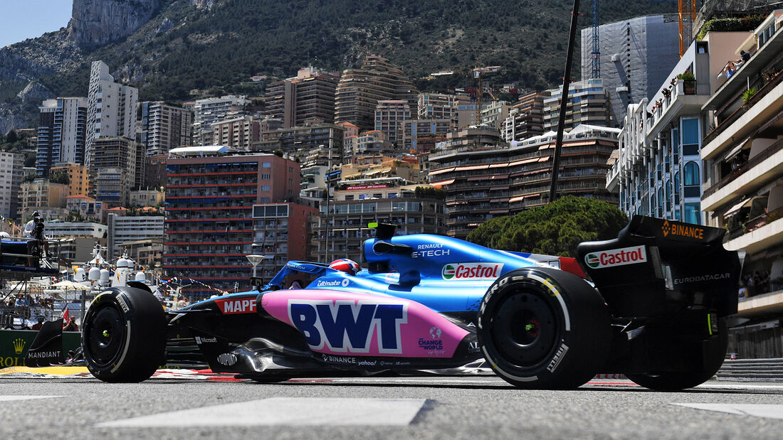 Esteban Ocon - Alpine - Formel 1 - GP Monaco - 27. Mai 2022