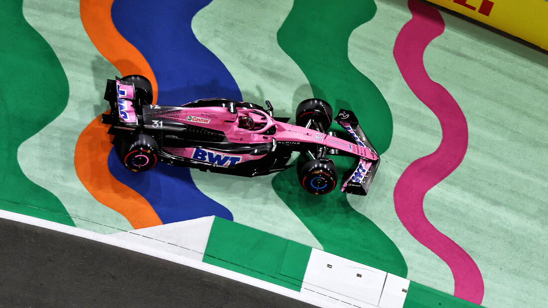 Esteban Ocon - Alpine - Formel 1 - Jeddah - GP Saudi-Arabien - 18. März 2023