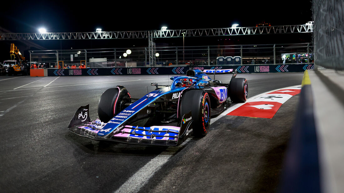 Esteban Ocon - Alpine - GP Las Vegas 2023 - Las Vegas - Formel 1