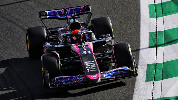 Esteban Ocon - Alpine - Saudi-Arabien - Jeddah - Formel 1 - 2024 - Training