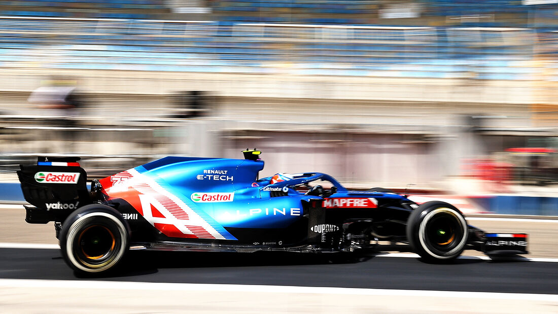 Esteban Ocon - Alpine - Test - Formel 1 - Bahrain - 12. März 2021