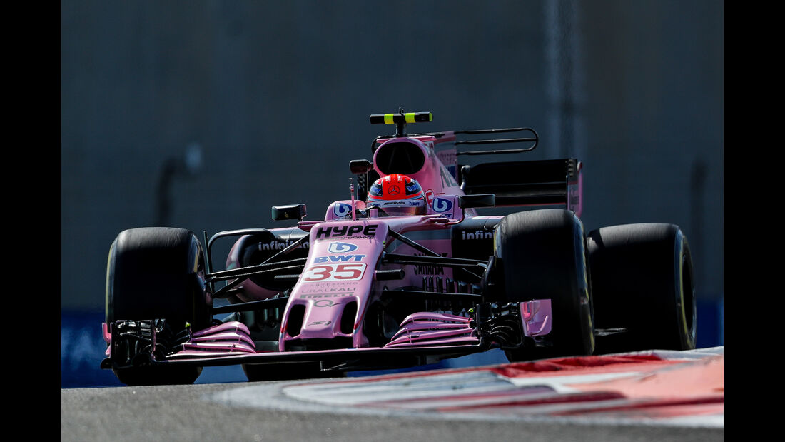 Esteban Ocon - Force India - Formel 1 - GP Abu Dhabi - 24. November 2017