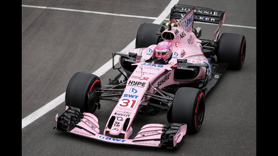 Esteban Ocon - Force India - Formel 1 - GP England - 14. Juli 2017