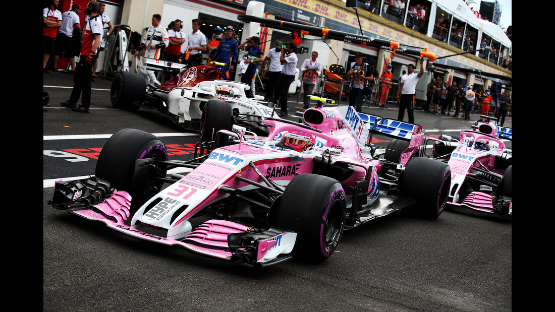Esteban Ocon - Force India - Formel 1 - GP Frankreich - Circuit Paul Ricard - Le Castellet - 23. Juni 2018