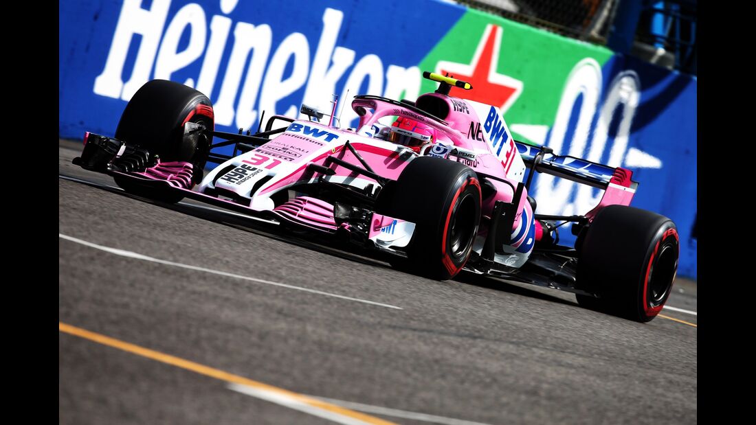 Esteban Ocon - Force India - Formel 1 - GP Italien - 01. September 2018