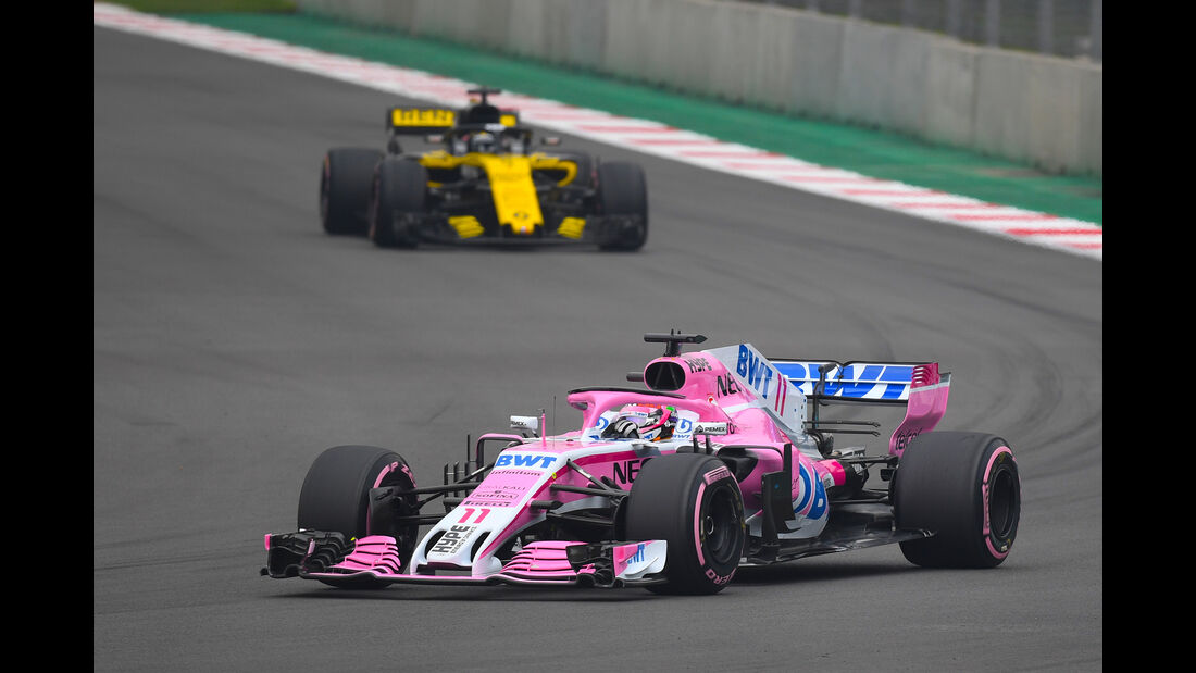 Esteban Ocon - Force India - Formel 1 - GP Mexiko - 27. Oktober 2018