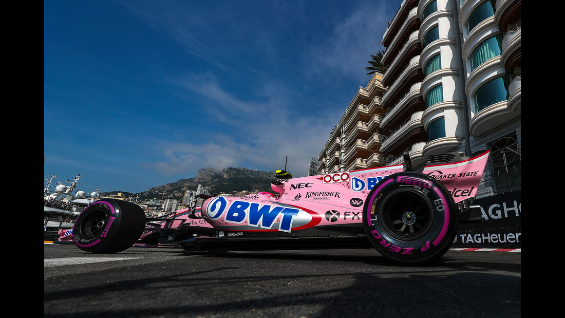 Esteban Ocon - Force India - Formel 1 - GP Monaco - 25. Mai 2017
