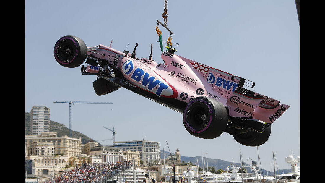 Esteban Ocon - Force India - Formel 1 - GP Monaco - 27. Mai 2017