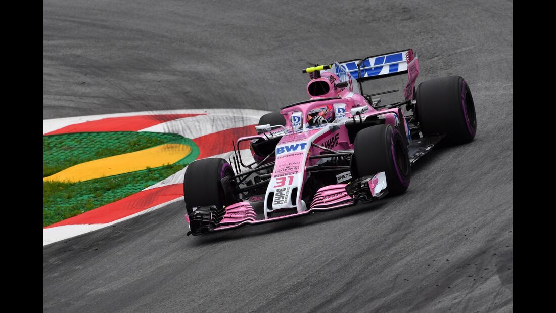 Esteban Ocon - Force India - Formel 1 - GP Österreich - 29. Juni 2018