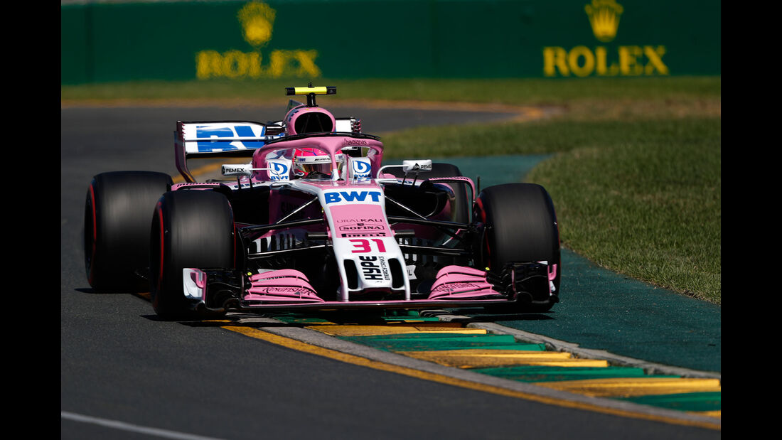 Esteban Ocon - Force India - GP Australien 2018 - Melbourne - Albert Park - Freitag - 23.3.2018