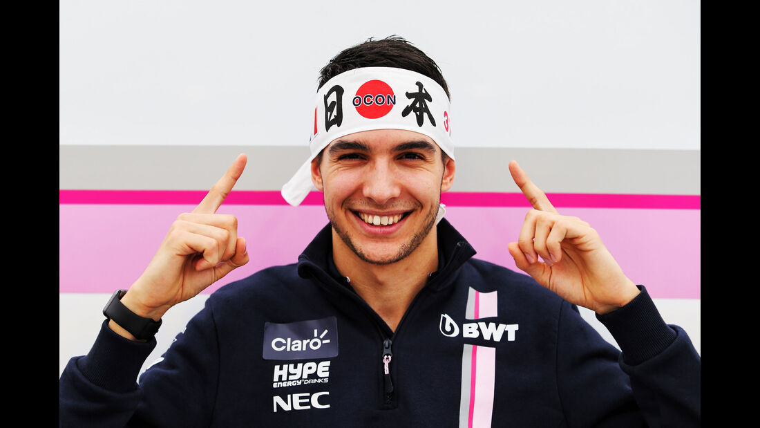 Esteban Ocon - Force India - GP Japan - Suzuka - Donnerstag - 4.10.2018