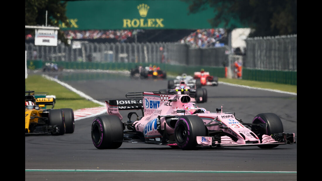 Esteban Ocon - Force India - GP Mexiko 2017 - Rennen