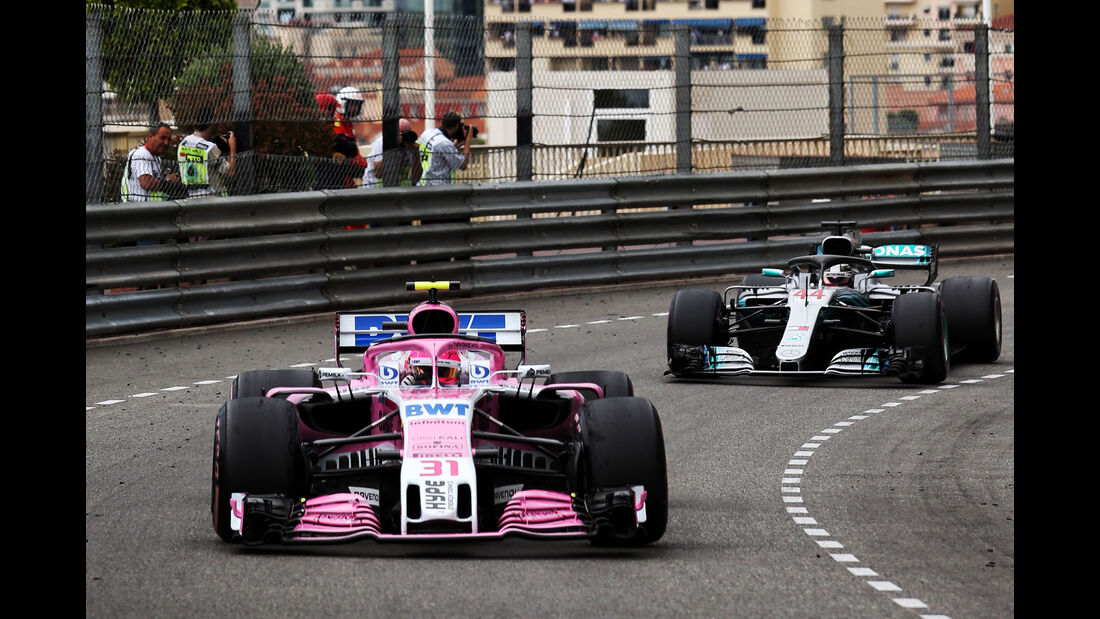 Esteban Ocon - Force India - GP Monaco 2018 - Rennen