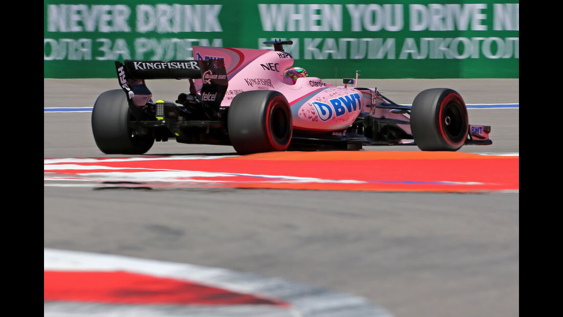Esteban Ocon - Force India - GP Russland - Sotschi  - Formel 1 - 28. April 2017