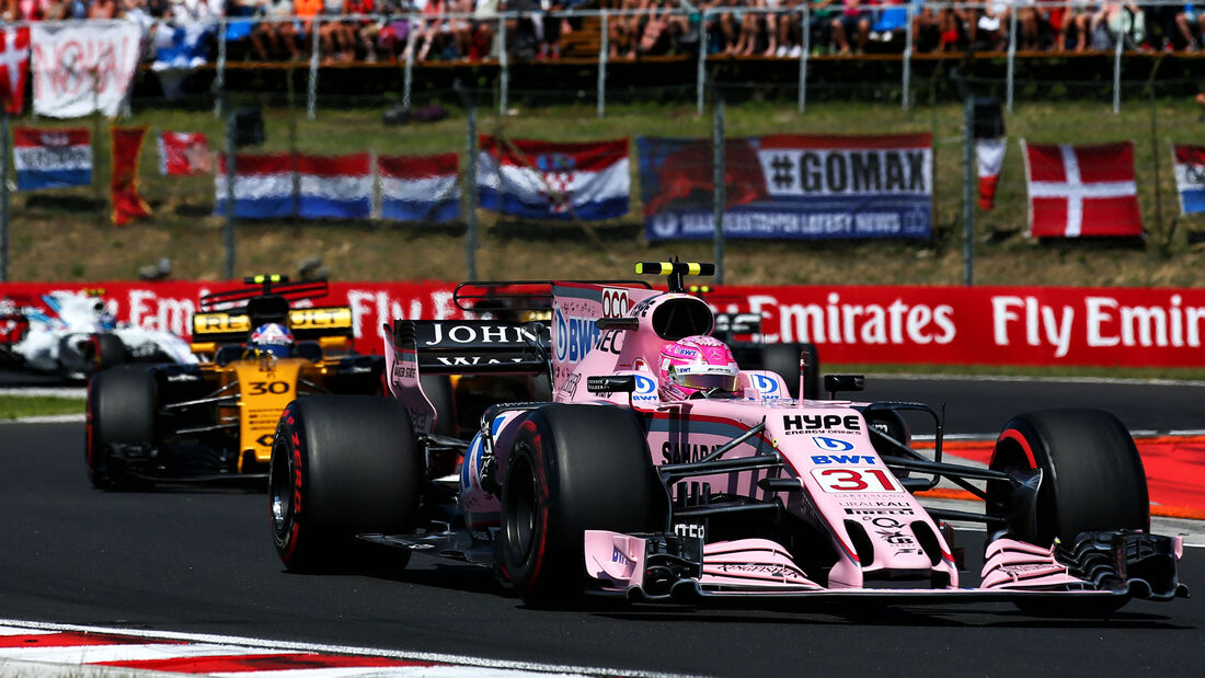 Esteban Ocon - Force India - GP Ungarn 2017 - Budapest