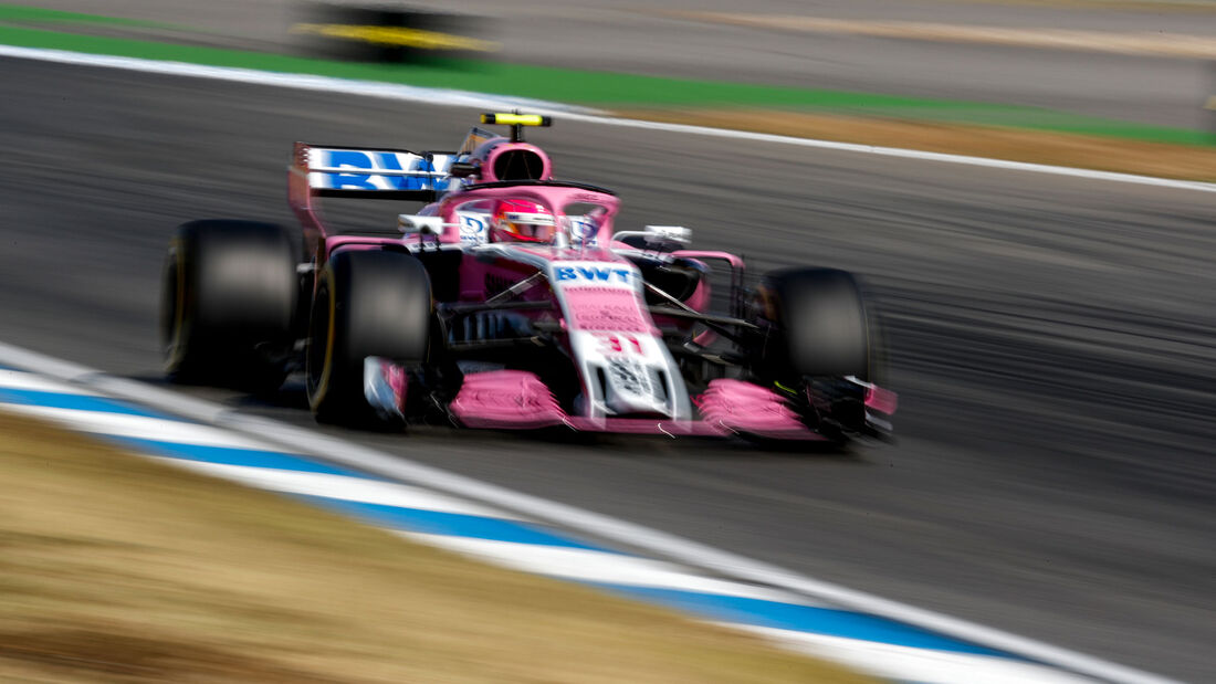 Esteban Ocon - Force India - Hockenheim