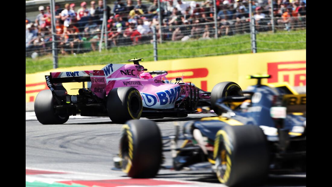 Esteban Ocon - Force india - Formel 1 - GP Österreich - 1. Juli 2018