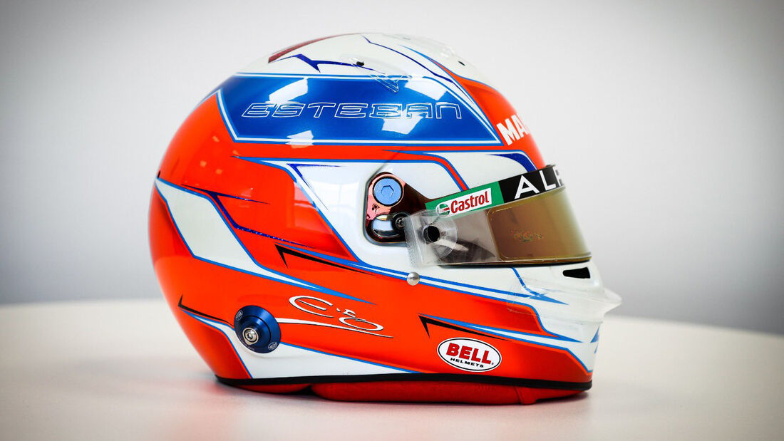 Esteban Ocon - Formel 1 - Helm - 2021