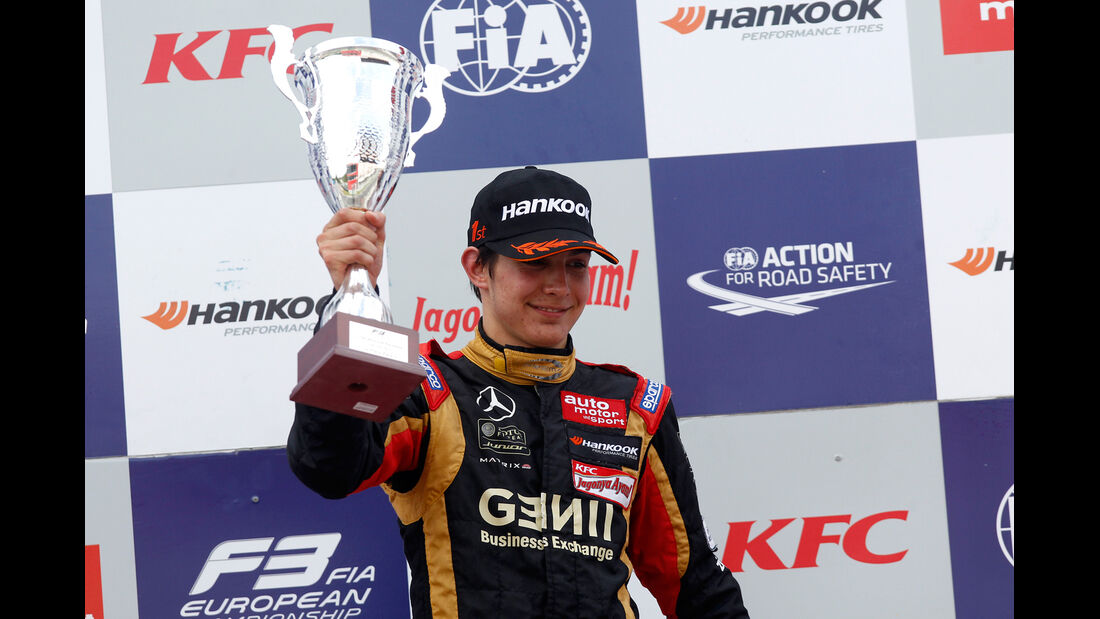 Esteban Ocon - Formel 3 EM - Moskau 2014