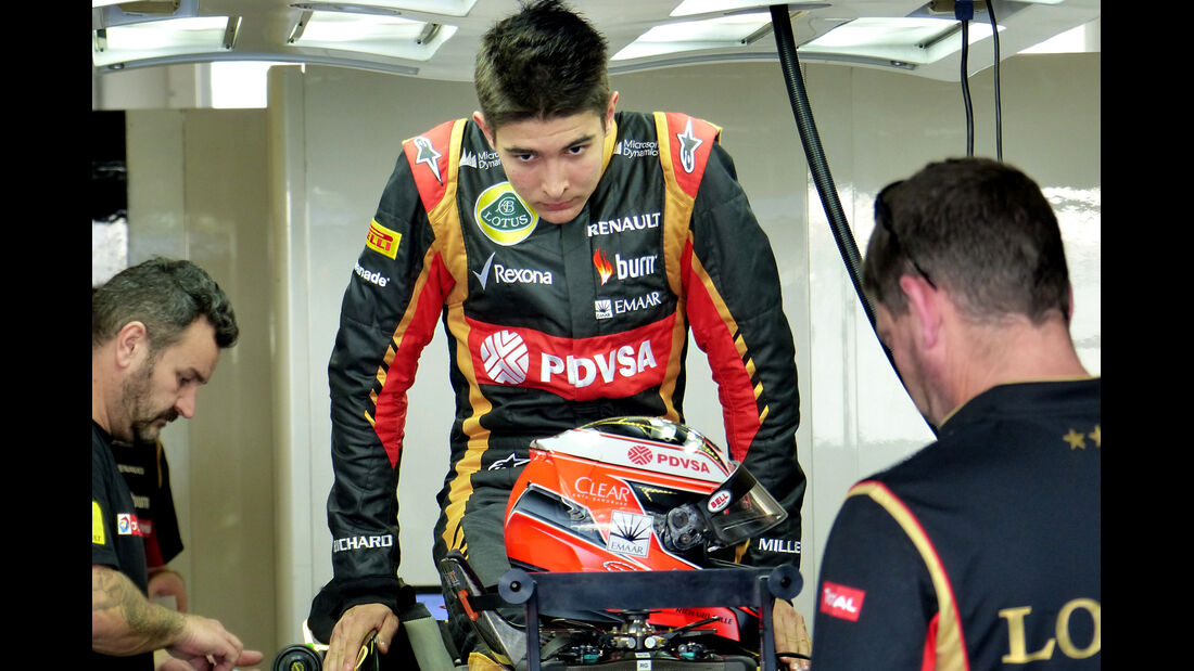 Esteban Ocon - Lotus - Formel 1 - GP Abu Dhabi - 20. November 2014