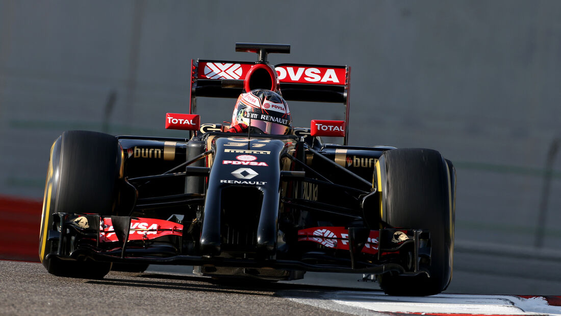 Esteban Ocon - Lotus - Formel 1 - Test - Abu Dhabi - 26. November 2014