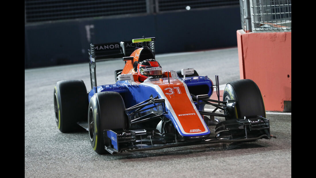Esteban Ocon - Manor - Formel 1 - GP Singapur - 16. September 2016
