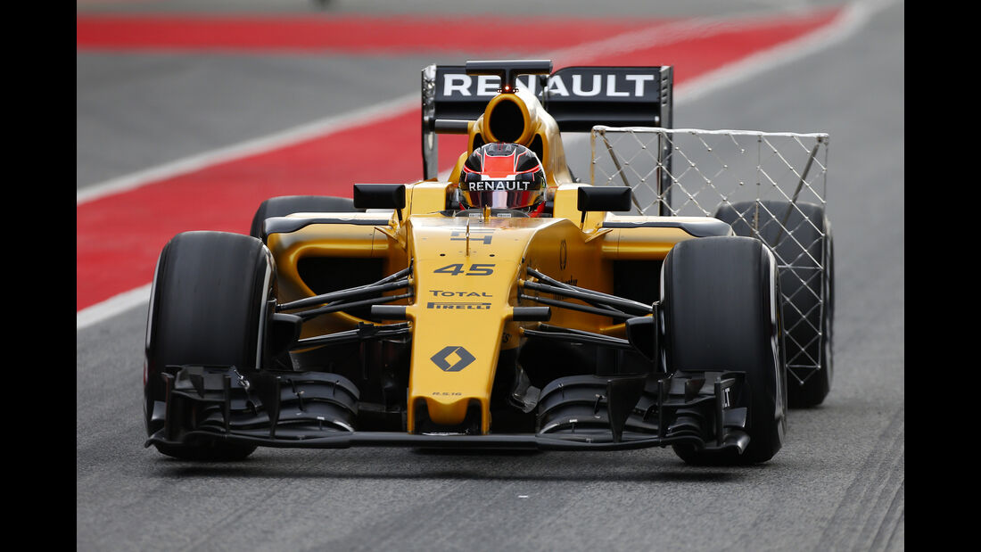 Esteban Ocon - Renault F1 - Barcelona-Test - 17. Mai 2016