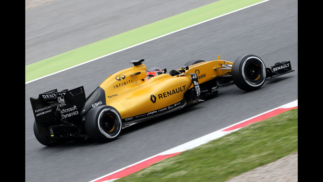 Esteban Ocon - Renault F1 - Barcelona-Test - 17. Mai 2016