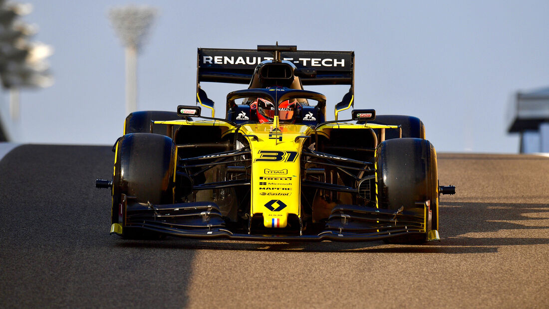 Esteban Ocon - Renault - F1-Test - Abu Dhabi - 3. Dezember 2019