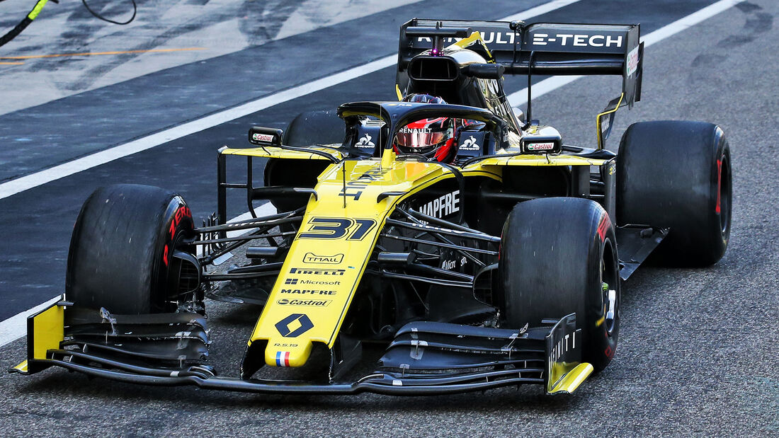 Esteban Ocon - Renault - F1-Test - Abu Dhabi - 4. Dezember 2019