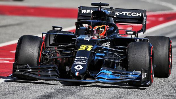 Esteban Ocon - Renault - F1-Test - Barcelona - 27. Februar 2020