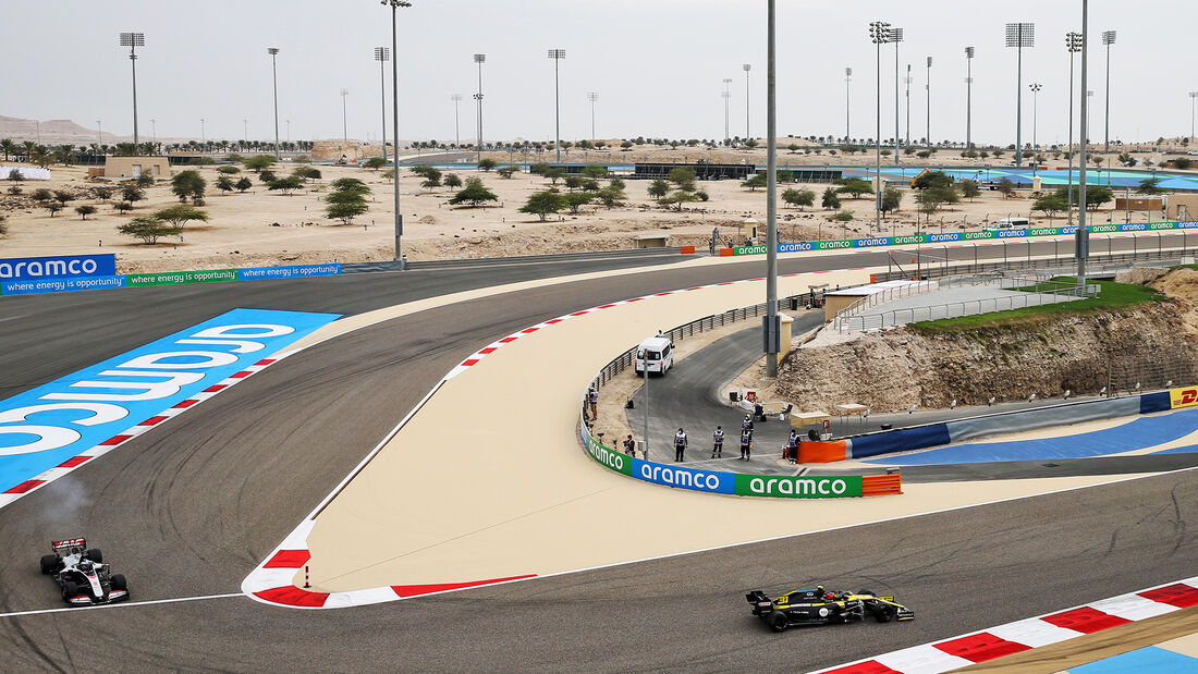 Esteban Ocon - Renault - Formel 1 - GP Bahrain- Sakhir - Freitag - 27.11.2020