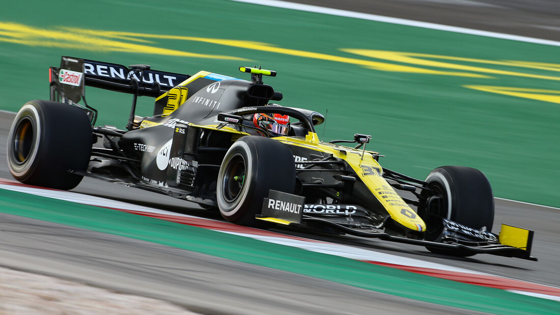 Esteban Ocon - Renault - Formel 1 - GP Portugal - Portimao - 23. Oktober 2020