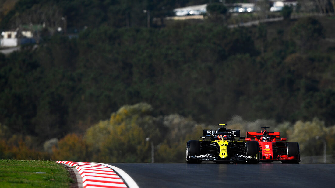 Esteban Ocon - Renault - Formel 1 - GP Türkei - Istanbul - Freitag - 13.11.2020 