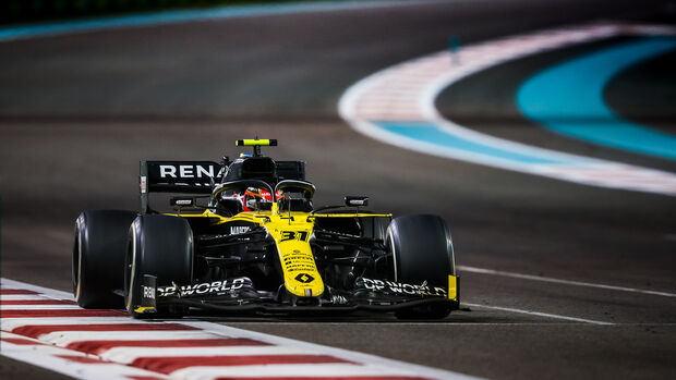 Esteban Ocon - Renault - GP Abu Dhabi 2020
