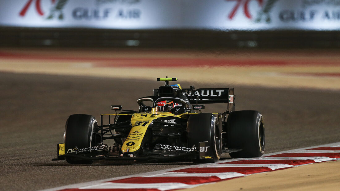 Esteban Ocon - Renault - GP Bahrain 2020 - Sakhir - Rennen 