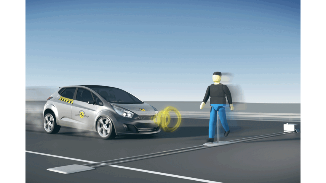 Euro NCAP Tests AEB Bremssysteme Driver Assist