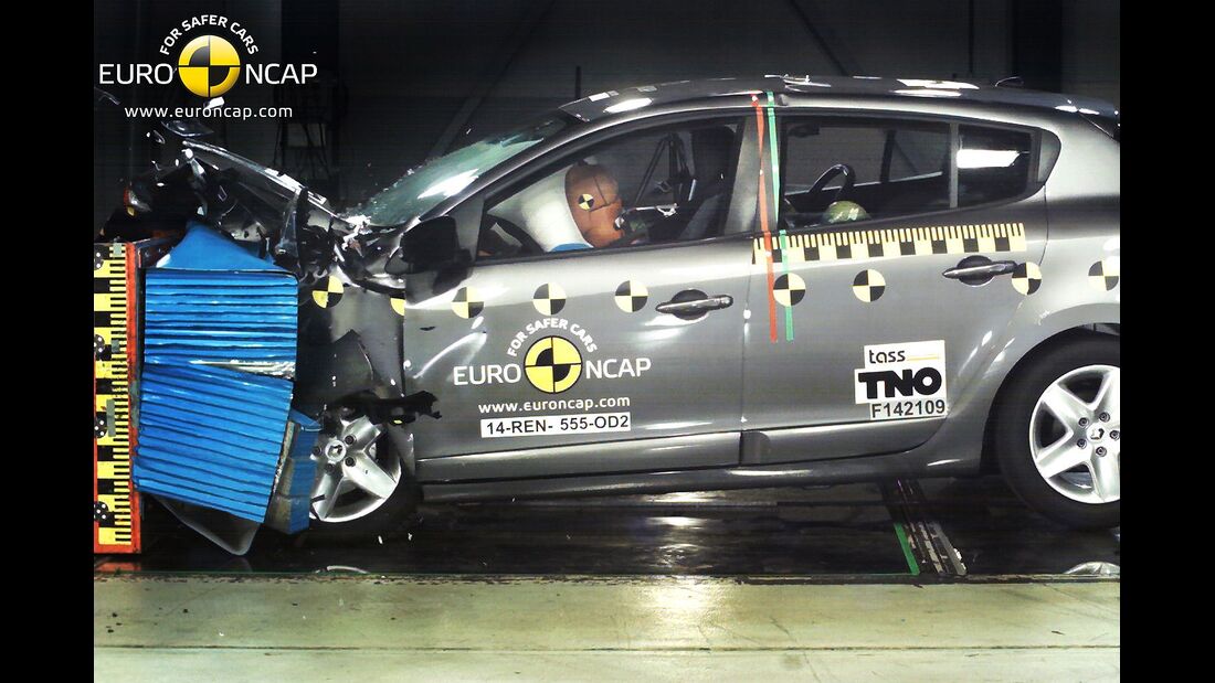 EuroNCAP Crashest Renault Megane
