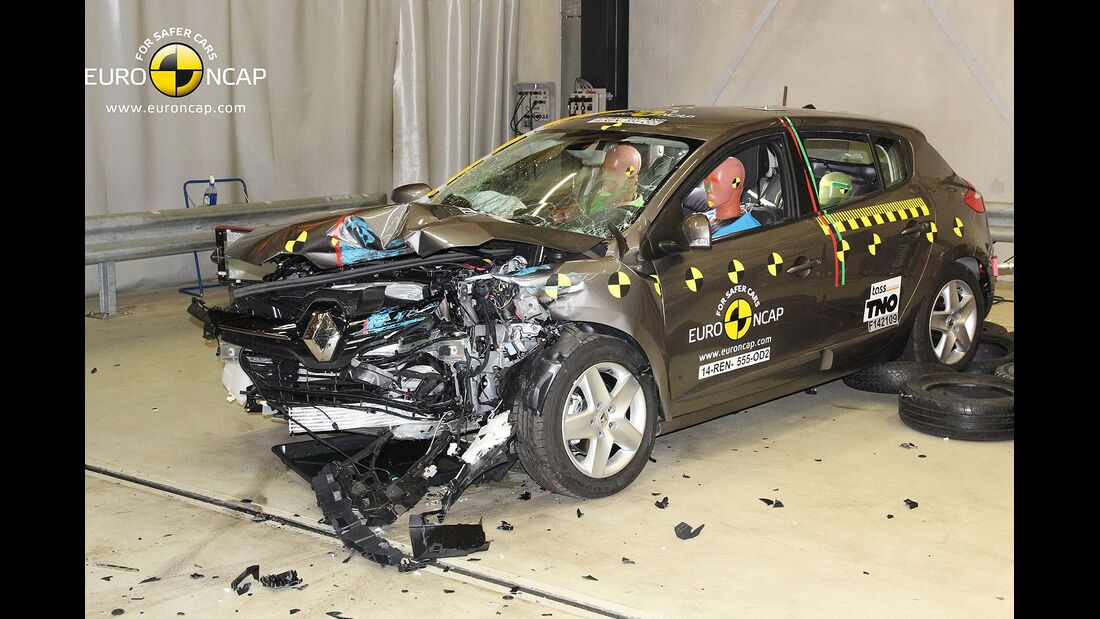 EuroNCAP Crashest Renault Megane