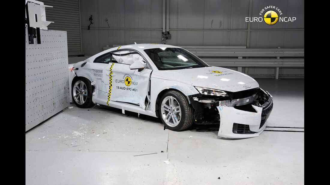 EuroNCAP-Crashtest 02/2015 Audi TT
