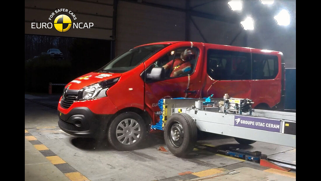 EuroNCAP-Crashtest 02/2015 Renault Trafic