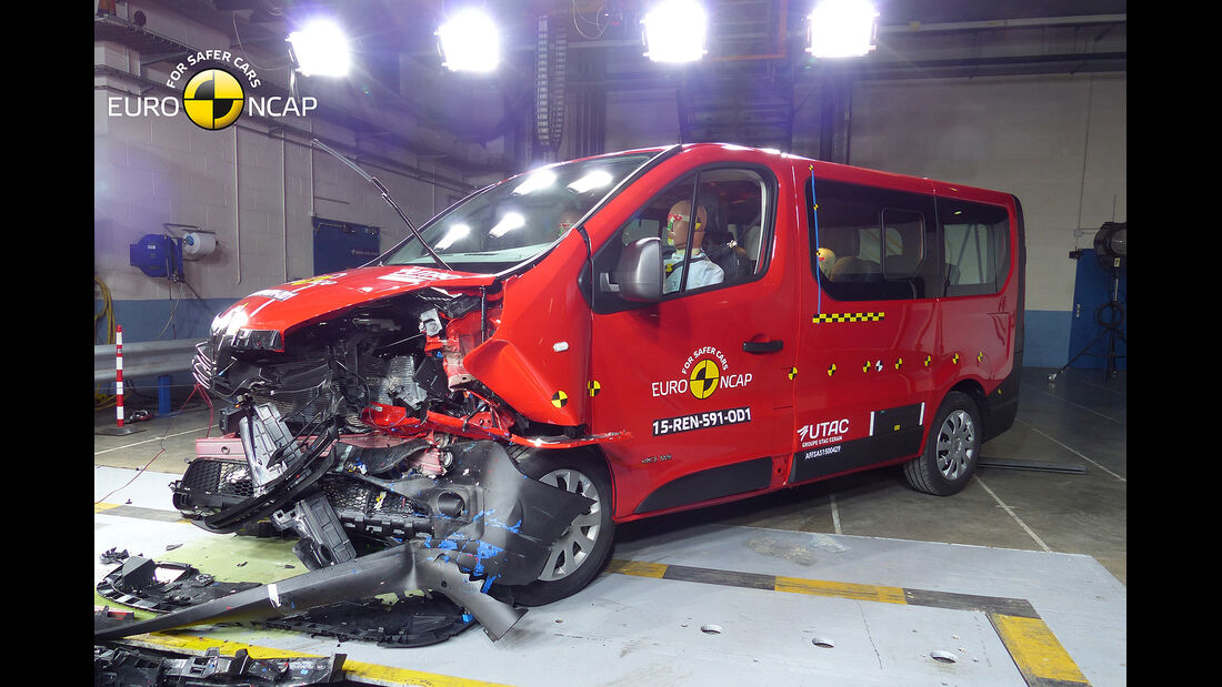 EuroNCAP-Crashtest 02/2015 Renault Trafic