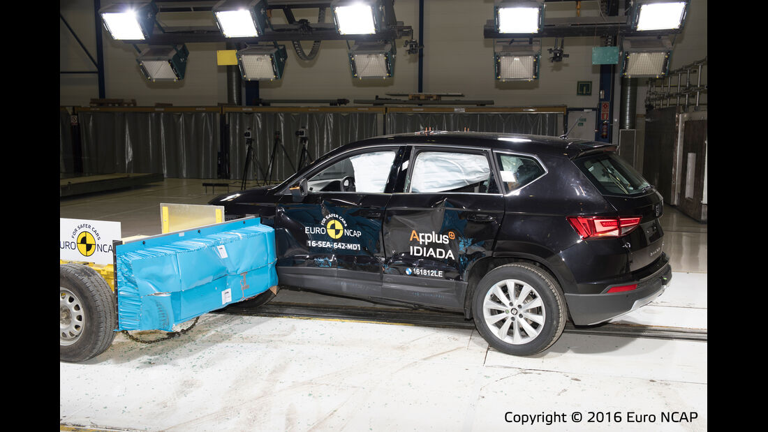 EuroNCAP-Crashtest 2016 Seat Ateca